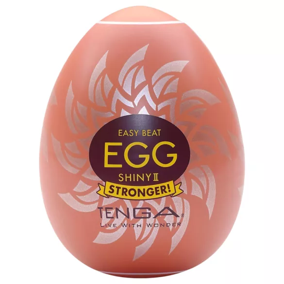TENGA Egg Shiny II Stronger - masturbatore uomo a forma di uovo