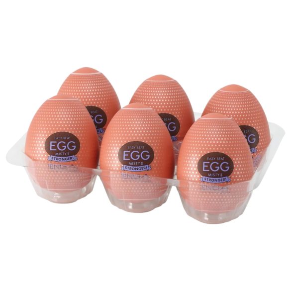 TENGA Egg Misty II Potente - Masturbatore a forma di uovo (6pz)