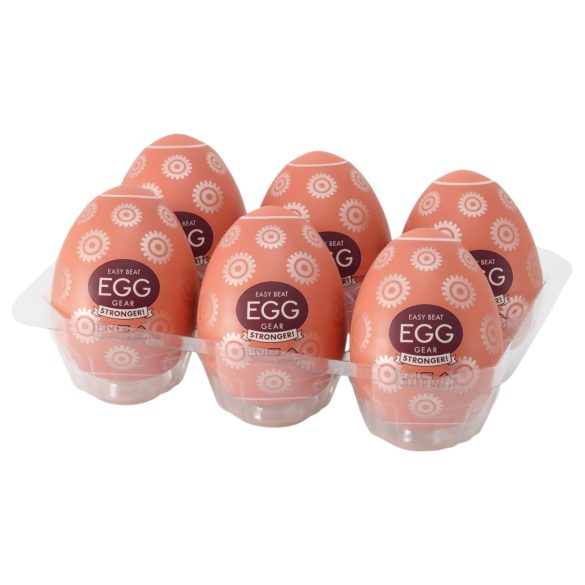 TENGA Egg Gear Stronger - Masturbatore a uovo (6 pezzi)