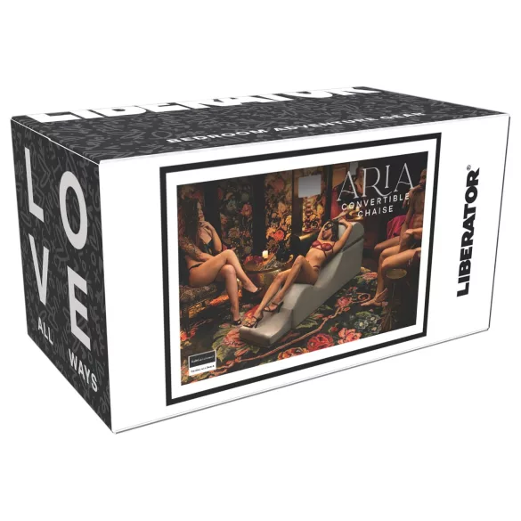 Liberator Aria Flip Chase - poltrona tantra - grigio