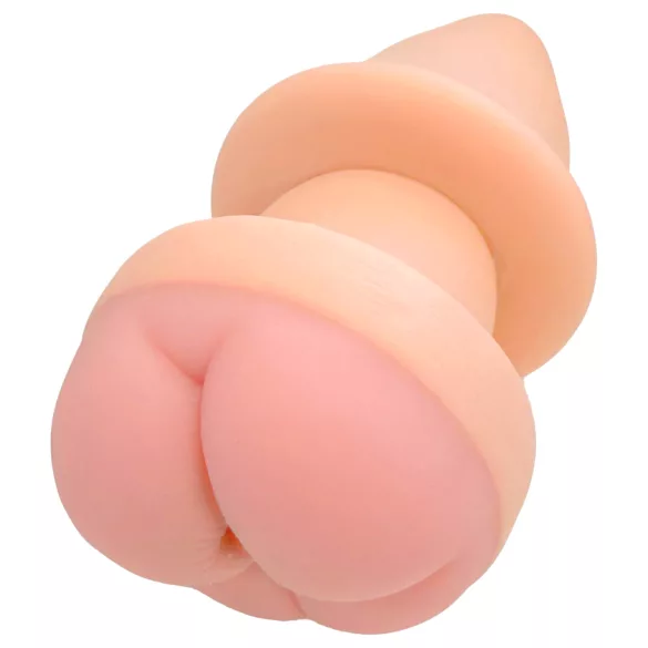 Nature Skin - plug anale e guaina pene - colore naturale