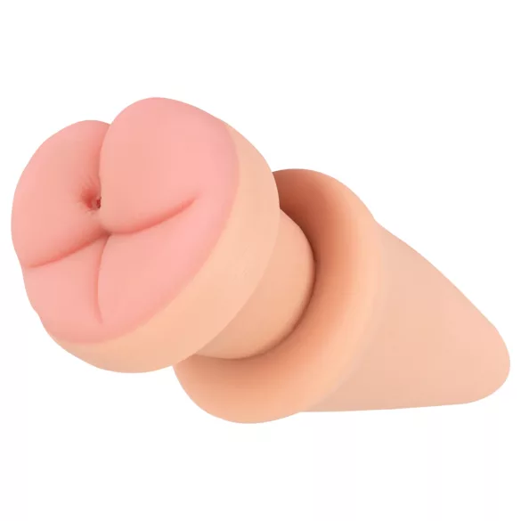 Nature Skin - plug anale e guaina pene - colore naturale