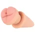 Nature Skin - plug anale e guaina pene - colore naturale