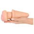 Nature Skin - plug anale e guaina pene - colore naturale