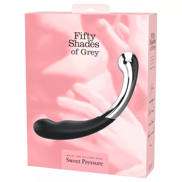 Cinquanta sfumature di grigio Sweet Pressure - doppio dildo (nero)