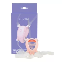 Lusso - cinghia bianca per vibratore clitorideo indossabile