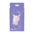 Lussuoso imbracatura regolabile per vibratore clitorideo (bianco)