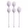 Beau Coeur Elorin - set palline geisha - 3 pezzi - viola