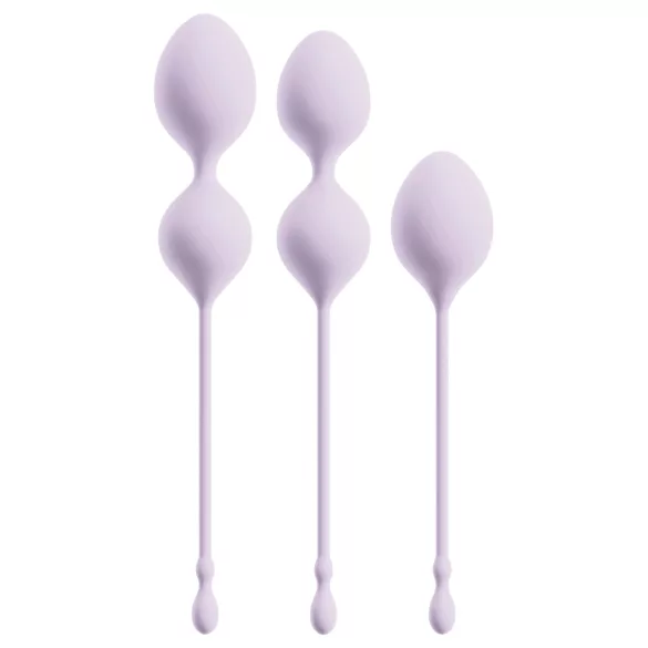 Beau Coeur Elorin - set palline geisha - 3 pezzi - viola