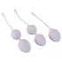Beau Coeur Elorin - set palline geisha - 3 pezzi - viola