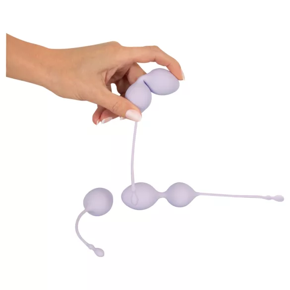 Beau Coeur Elorin - set palline geisha - 3 pezzi - viola