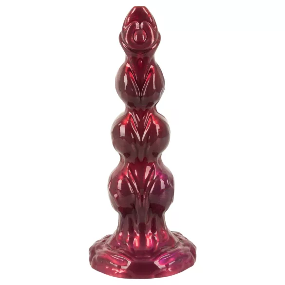 Beasty Cocks - Werewolf Willie dildo con ventosa - bordeaux (21 cm)
