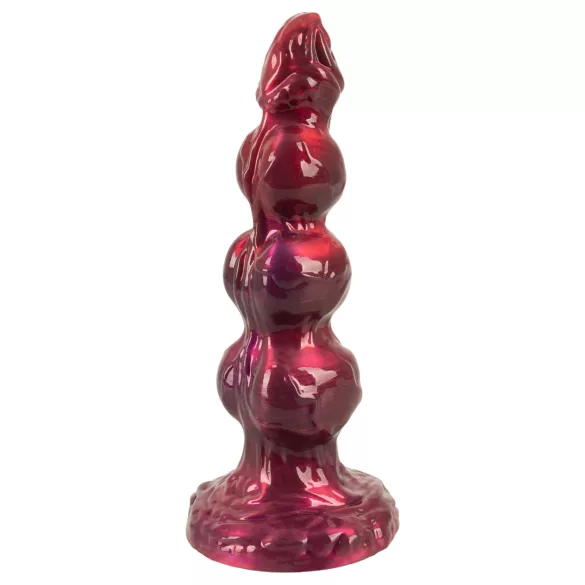 Beasty Cocks - Werewolf Willie dildo con ventosa - bordeaux (21 cm)