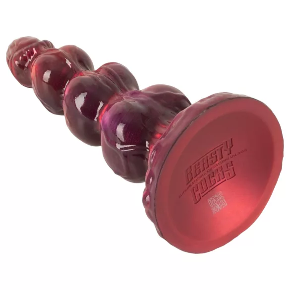 Beasty Cocks - Werewolf Willie dildo con ventosa - bordeaux (21 cm)