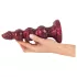 Beasty Cocks - Werewolf Willie dildo con ventosa - bordeaux (21 cm)