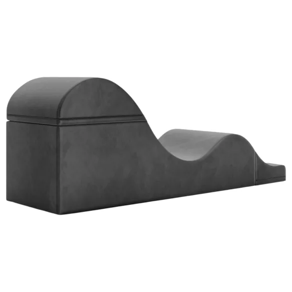 Chaise longue Liberator Aria Flip - divano tantra modulabile - 3 pezzi (nero)