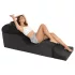 Chaise longue Liberator Aria Flip - divano tantra modulabile - 3 pezzi (nero)