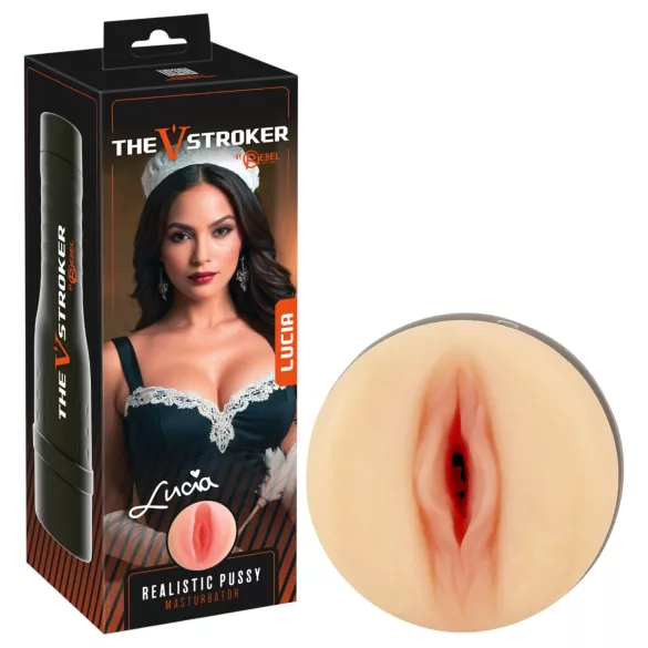 Rebel The V-Stroker Lucia - masturbatore vaginale realistico (color carne)