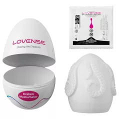 LOVENSE Kraken - ovetto masturbatore - 1 pz (bianco)