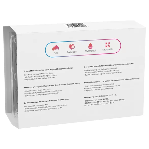 LOVENSE Kraken - uova masturbatorie - 6 pz (bianco)
