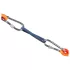 Svakom Triooo - set di anelli fallici in morbido silicone (blu) - 3 pezzi