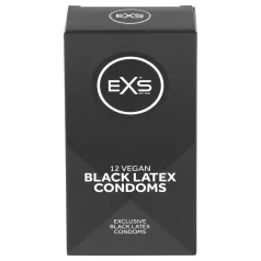 EXS Black - preservativi in lattice - nero - 12 pezzi