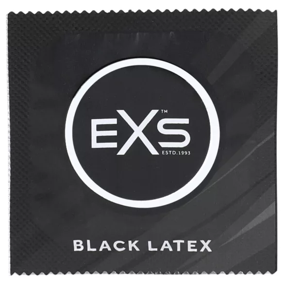 EXS Black - preservativi in lattice - nero - 12 pezzi