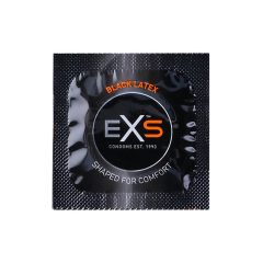 EXS Black - preservativo in lattice - nero (12 pezzi)