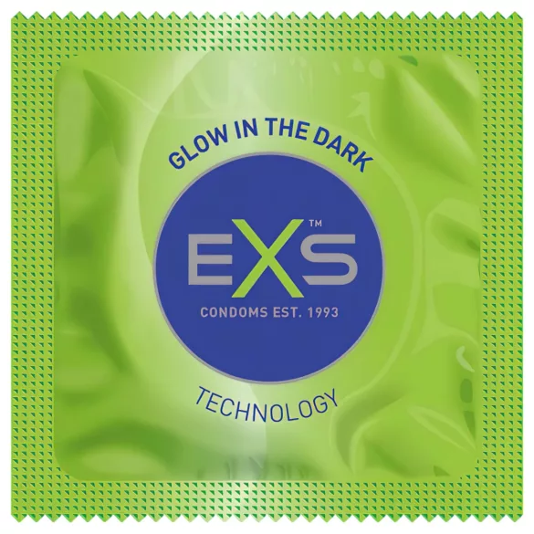 EXS Glow - preservativi in lattice fosforescenti (100 pz)