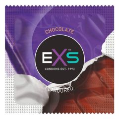   EXS Hot Chocolate - preservativo aromatizzato al cioccolato - nero (100 pz.)