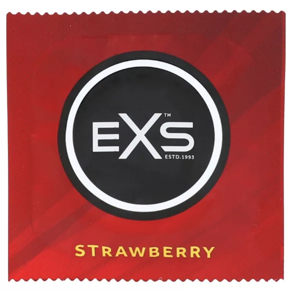 EXS Strawberry - preservativi al gusto fragola (100 pezzi)