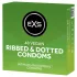 EXS Ribbed & Dotted - preservativi rigati e puntinati (48 pz)