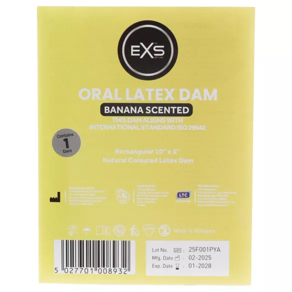 EXS - fazzoletto orale - gusto banana