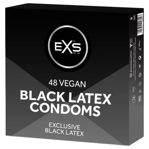 EXS Black - preservativi neri (48 pz)
