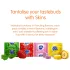 Skins - preservativi aromatizzati - menta, gomma da masticare, banana, fragola (4 pz)