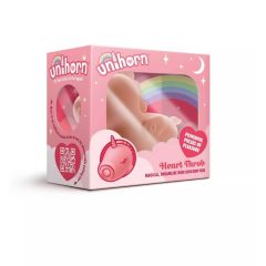   Unihorn Heart Throb - stimolatore del clitoride di unicorno ricaricabile (rosa)