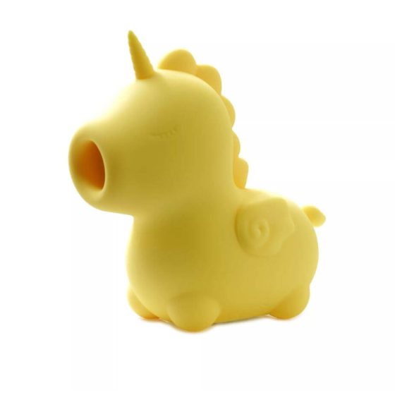 Vibratore per Clitoride Unicorno Ricaricabile Bean Blossom (giallo)