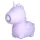 Unihorn Karma - vibratore clitorideo ricaricabile unicorno - silicone viola