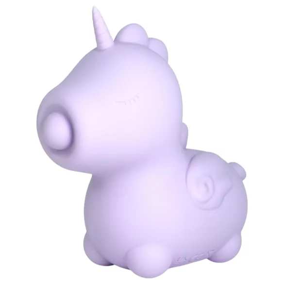 Unihorn Karma - vibratore clitorideo ricaricabile unicorno - silicone viola