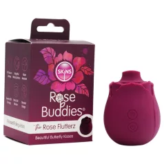   Skins Rose Flutterz - vibratore clitorideo ricaricabile (viola)