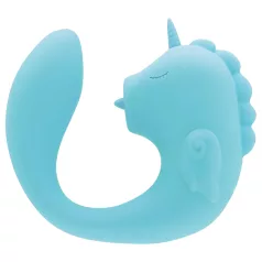 Unihorn C-Horse - vibratore punto G e clitoride (turchese)