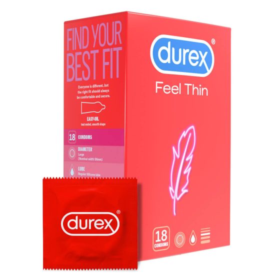 Durex Sensazione Naturale - Preservativi Ultra Sottili (18 pezzi)