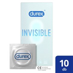   Durex Invisible Extra Sensitive - profilattico sottile ed extra sensibile (10 pezzi) -