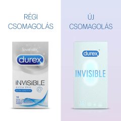   Durex Invisible Super Sottile Sensibilità Extra - preservativo ultrafine (10 pezzi)