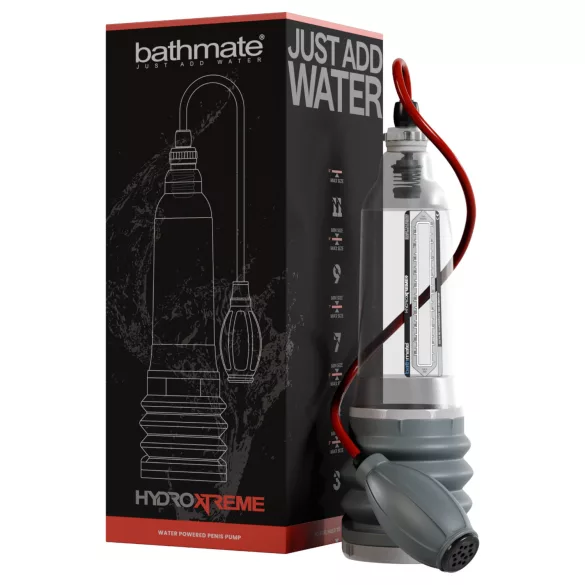 Bathmate HydroXtreme 9 - idropompa, senza accessori (trasparente)