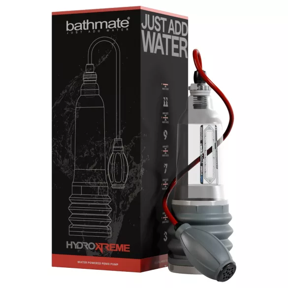 Bathmate HydroXtreme 7 Wide Boy - idropompa, senza accessori (trasparente)