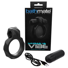   Bathmate Maximus Vibe 45 - anello vibrante per pene ricaricabile (nero)