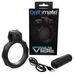   Bathmate Maximus Vibe 55 - anello vibrante per pene ricaricabile (nero)