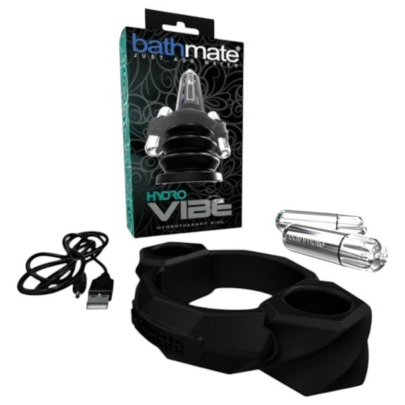 Bathmate Hydro Vibe - Anello Vibrante Idroterapico (Nero)