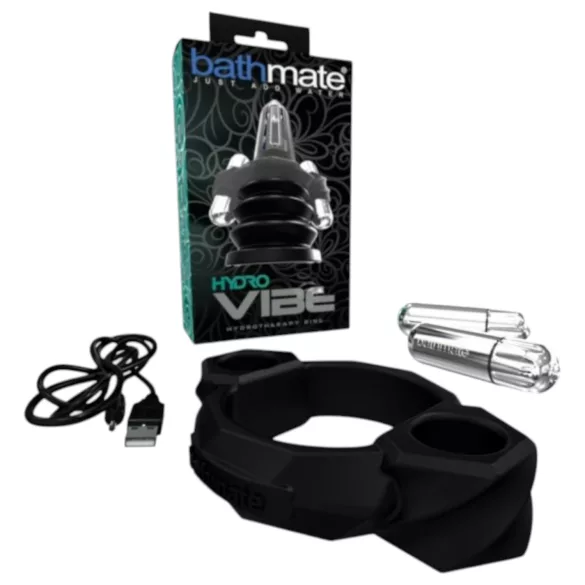 Bathmate - anello vibrante per idroterapia - vibrazione - nero